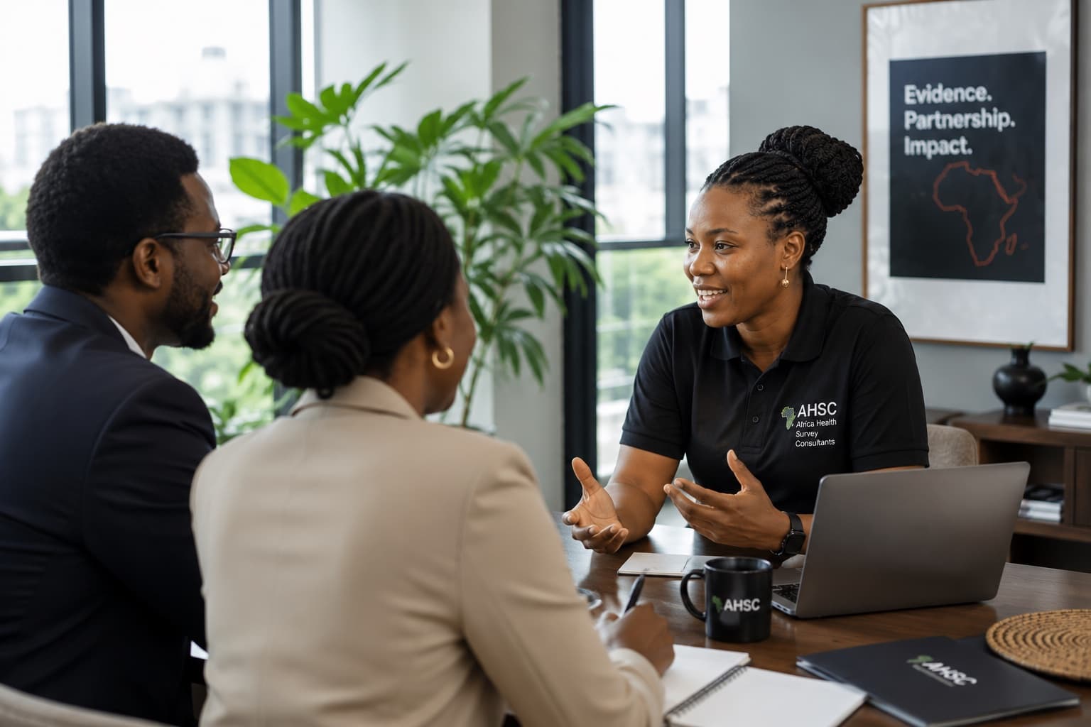 AHSC team in conversation
