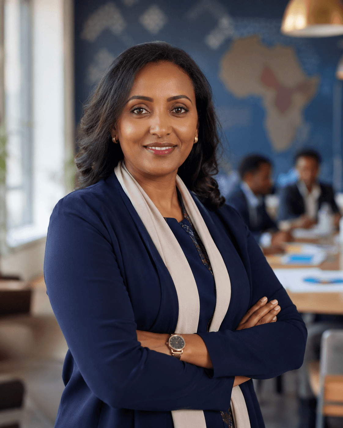 Portrait of Dr. Amina Werqneh